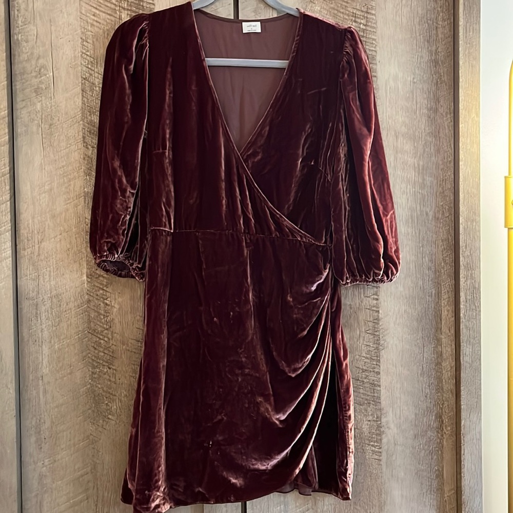 Wilfred Velour Dress